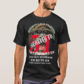 HG CBP 総合格闘技 ケージ ファイティング トランプ Tシャツ (正面)