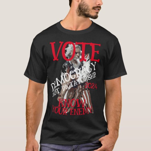 HG FV FW 投票 民主主義 家族 インテリア HG FV Tシャツ (正面)