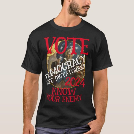 HG FV FW 投票 民主主義 家族 ホームデコレーション HG FV Tシャツ (正面)