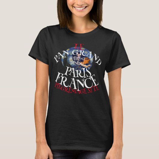 HG LE PAN グラン・パリ フランス 巡礼地 Tシャツ (正面)