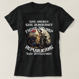 HG POLL ICE CBP FALLING REPUBLICAN PARTY TRUMP FV Tシャツ