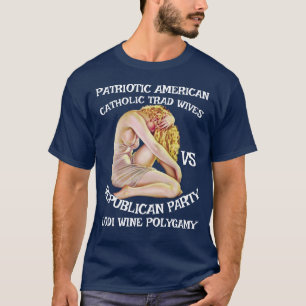 HG POLL ICE CBP FALLING REPUBLICAN PARTY TRUMP FV Tシャツ