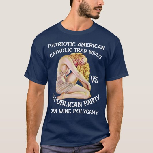 HG POLL ICE CBP FALLING REPUBLICAN PARTY TRUMP FV Tシャツ (正面)