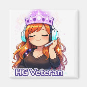 HG Veteran: Elite Crown Avatar Magnet マグネット (正面)