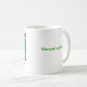 HGH "手動コーヒー"。 マグ (正面右)