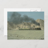 HGS 2-8-0はボスト近郊の不毛の風景に見られる ポストカード (正面/裏面)