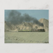 HGS 2-8-0はボスト近郊の不毛の風景に見られる ポストカード (正面)