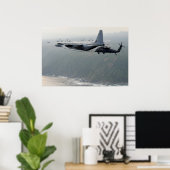 HH60Gがホークを舗装 ポスター (ホームオフィス)