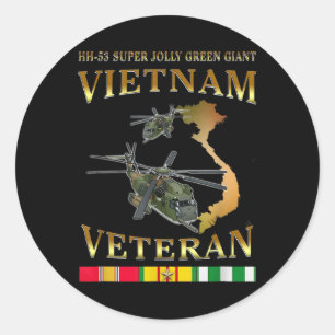 Hh-53緑すごい大すてきヘリコプターVietnam V ラウンドシール