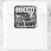 HH-60ホークを舗装 スクエアシール (バッグ)