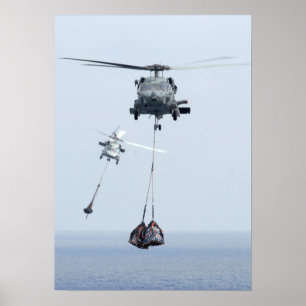 HH-60ホークを舗装 ポスター