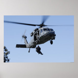 HH-60ホークを舗装 ポスター