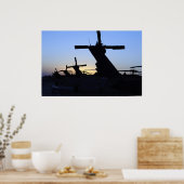 HH-60ホークを舗装 ポスター (キッチン)