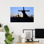 HH-60ホークを舗装 ポスター (ホームオフィス)