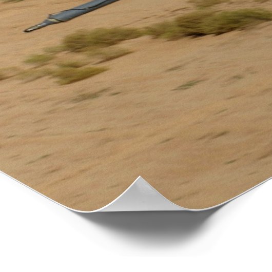 HH-60ホークを舗装 ポスター (角)