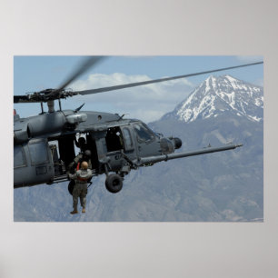 HH-60ホークを舗装 ポスター