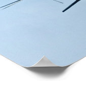 HH-60ホークを舗装 ポスター (角)