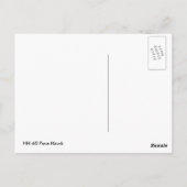 HH-60ホークを舗装 ポストカード (裏面)