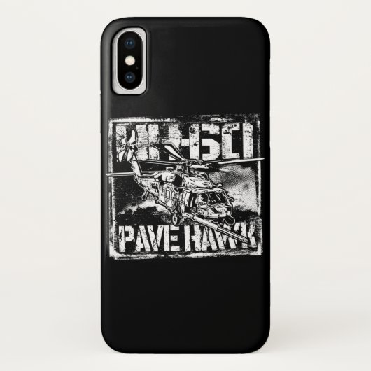 HH-60ホークを舗装 Case-Mate iPhoneケース (裏面)