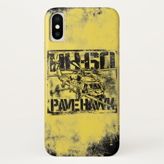 HH-60ホークを舗装 Case-Mate iPhoneケース (裏面)