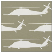 HH-60ホークシルエットパターンの表層 ファブリック (クローズアップ)