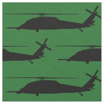 HH-60ホークシルエットブラックを緑に舗装