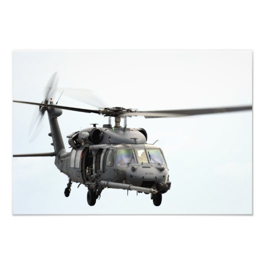 HH-60ホークヘリコプターを舗装する フォトプリント (正面)