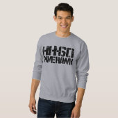 HH-60ホークメンズベーシックTシャツを切り開く スウェットシャツ (正面フル)