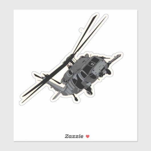 HH-60ホーク、ヘリコプター航空機を舗装 シール (シート)