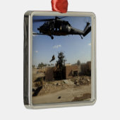 HH-60 2からパラレースキューマンがラッパを吹く メタルオーナメント (右)