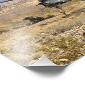 HH-60 Pavehawkヘリコプター2機がLANに備えている フォトプリント (角)