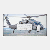 HH-60Gがホークを舗装 デスクマット (キーボード&マウス)