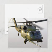 HH-60Gホークを舗装 ポストカード (正面/裏面)