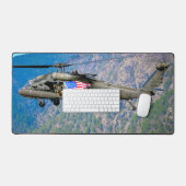 HH-60Mブラックホーク デスクマット (キーボード&マウス)
