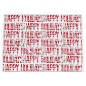 HH Against Snow ラージペーパーバッグ (正面)