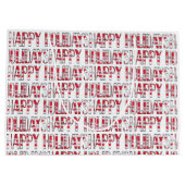 HH Against Snow ラージペーパーバッグ (裏面)