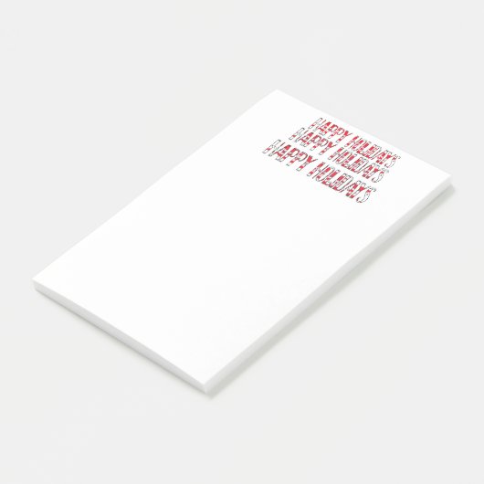 HH Against Snow Post-It Notes ポストイット (アングル)