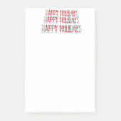 HH Against Snow Post-It Notes ポストイット (正面)