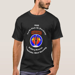 HHB 3第84期FAパーシェン砲兵カサーネWゲルマ Tシャツ