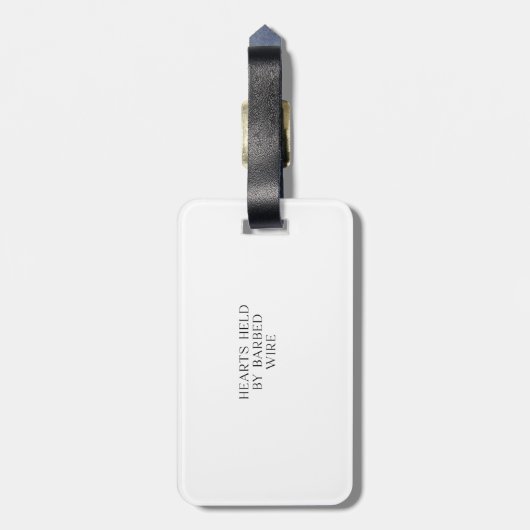 HHBB Luggage Tag Cover ラゲッジタグ (裏面縦)