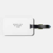 HHBB Luggage Tag Cover ラゲッジタグ (裏面横)