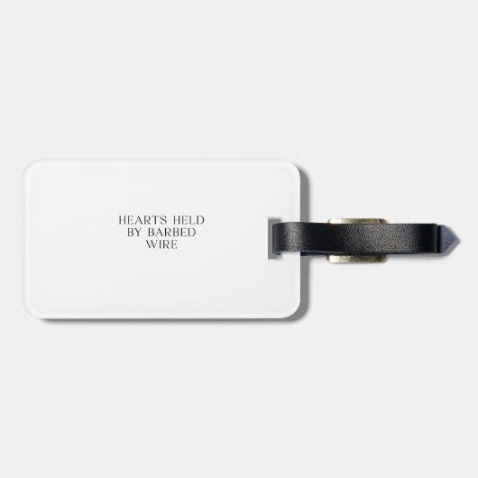 HHBB Luggage Tag Cover ラゲッジタグ (裏面横)