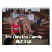hhh 063のDavison家族2k7-2k8 カレンダー (カバー)