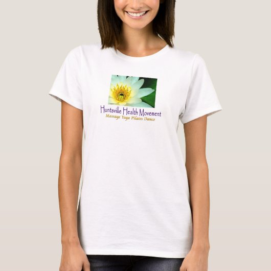 HHM "Asana中心のLilly " Tシャツ (正面)