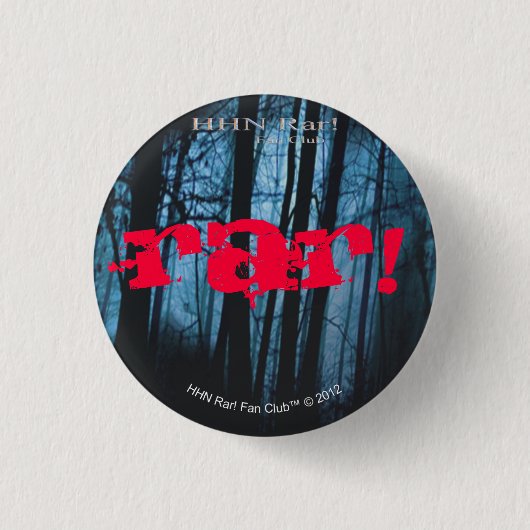 HHN Rar! 円形ボタン1 缶バッジ (正面)
