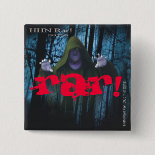HHN Rar! 2"正方形ボタン2 缶バッジ