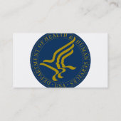 HHS(Health and Human Services) 名刺 (裏面)