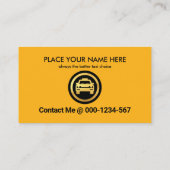 HIイエロータクシードライバー 名刺 (裏面)