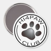 HI4PAWクラブ マグネット (正面/裏面)