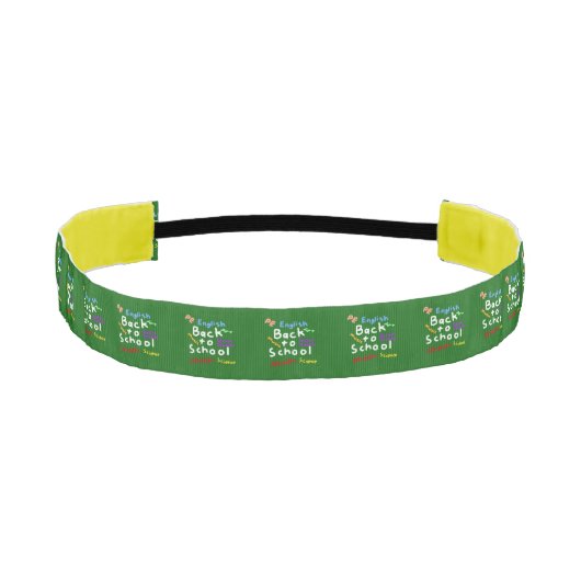 HI54EDU新学期 アスレチックヘッドバンド (正面)